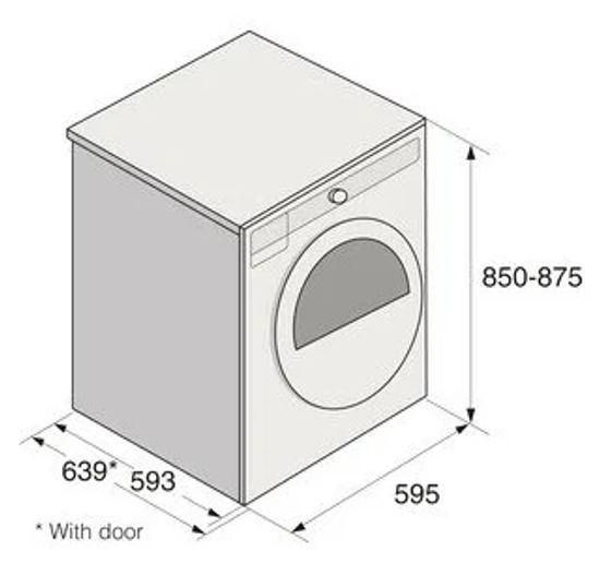 Сушильная машина ASKO T208C.W