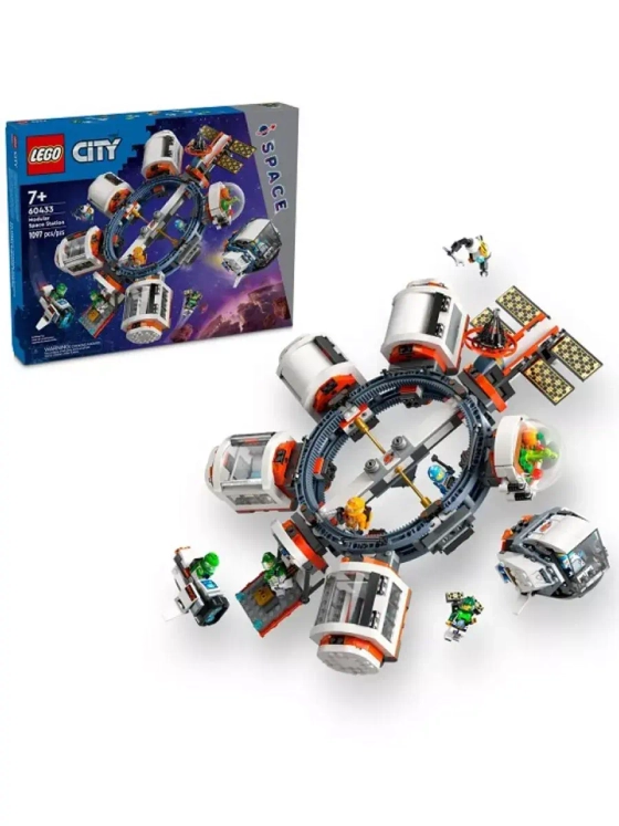 Лего Сити Город Модульная космическая станция 60433 City