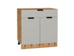 Шкаф нижний с 2-мя дверцами и ящиком Евро