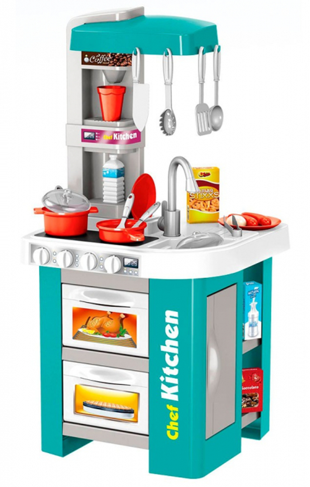 Игрушки Kitchen Chef кухня бирюзовая — 9-0391