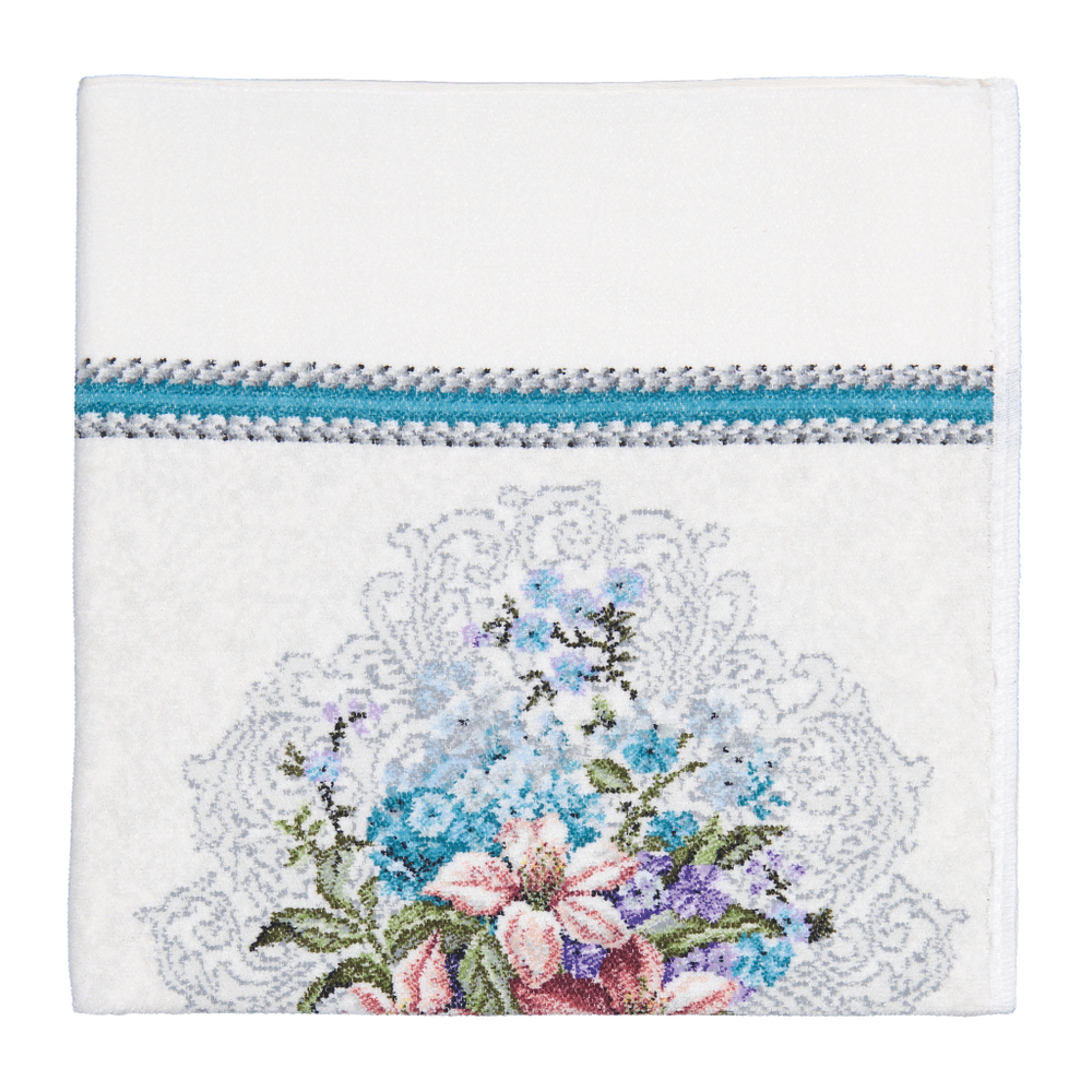 Полотенце 75x150 Feiler Josephine 231 seagreen бирюзовое