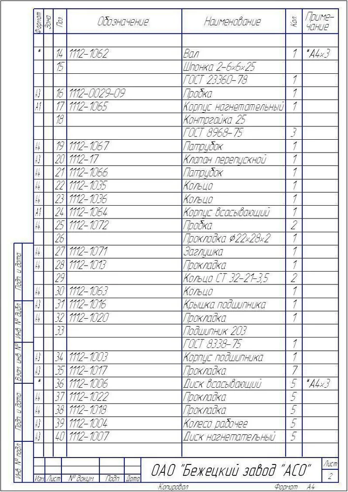 Кольцо Ф4К20 44х22.5х11 (Втулка вращающаяся 1112.1302) мойки ЦКБ-1112