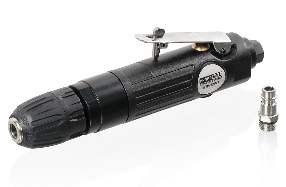 KraftWell KRW12PG Дрель пневматическая с патроном 1-10 мм