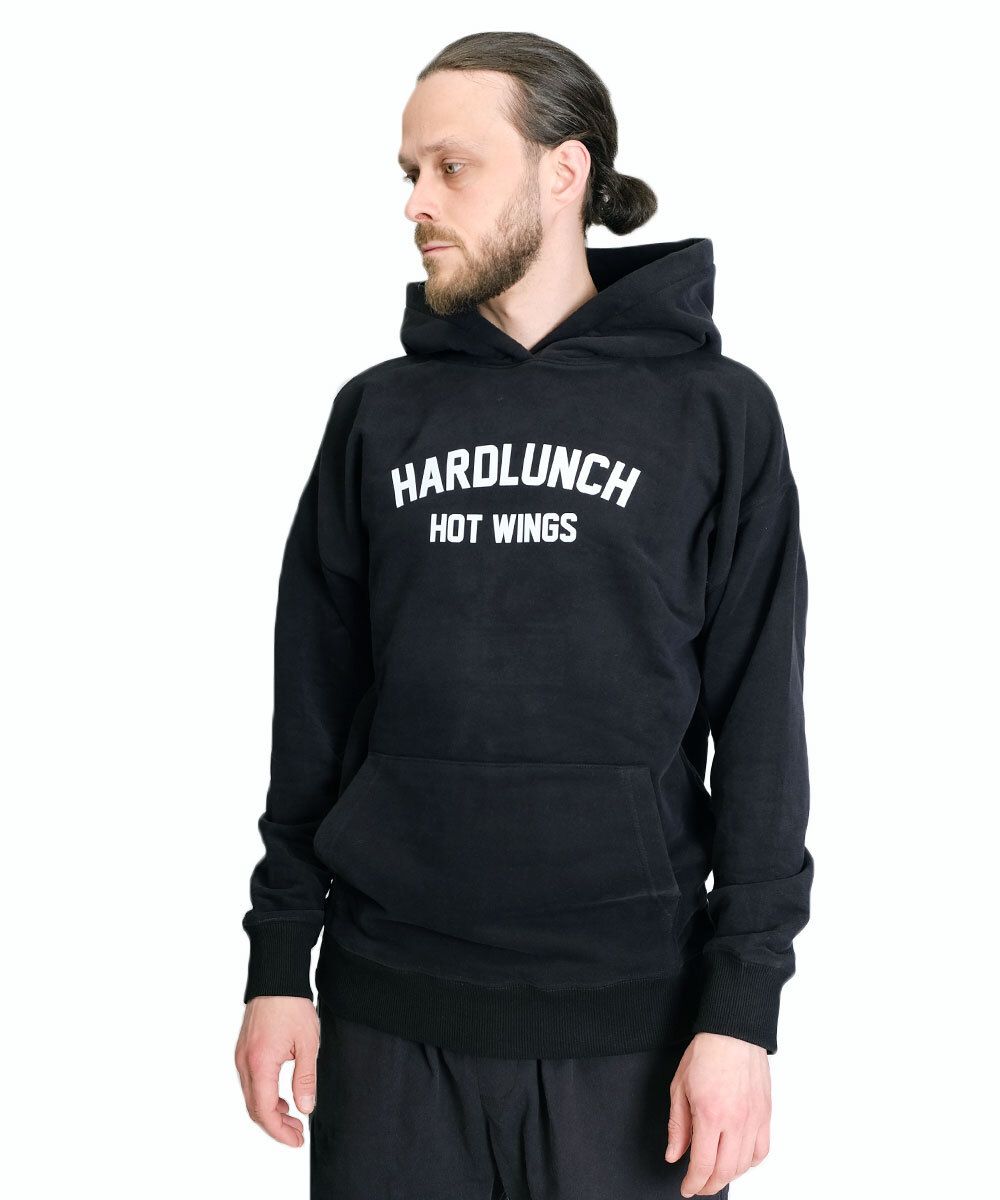 Худи Hardlunch Hot wings черный