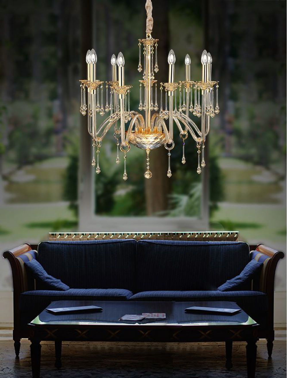 Люстра MD10027060-6A gold