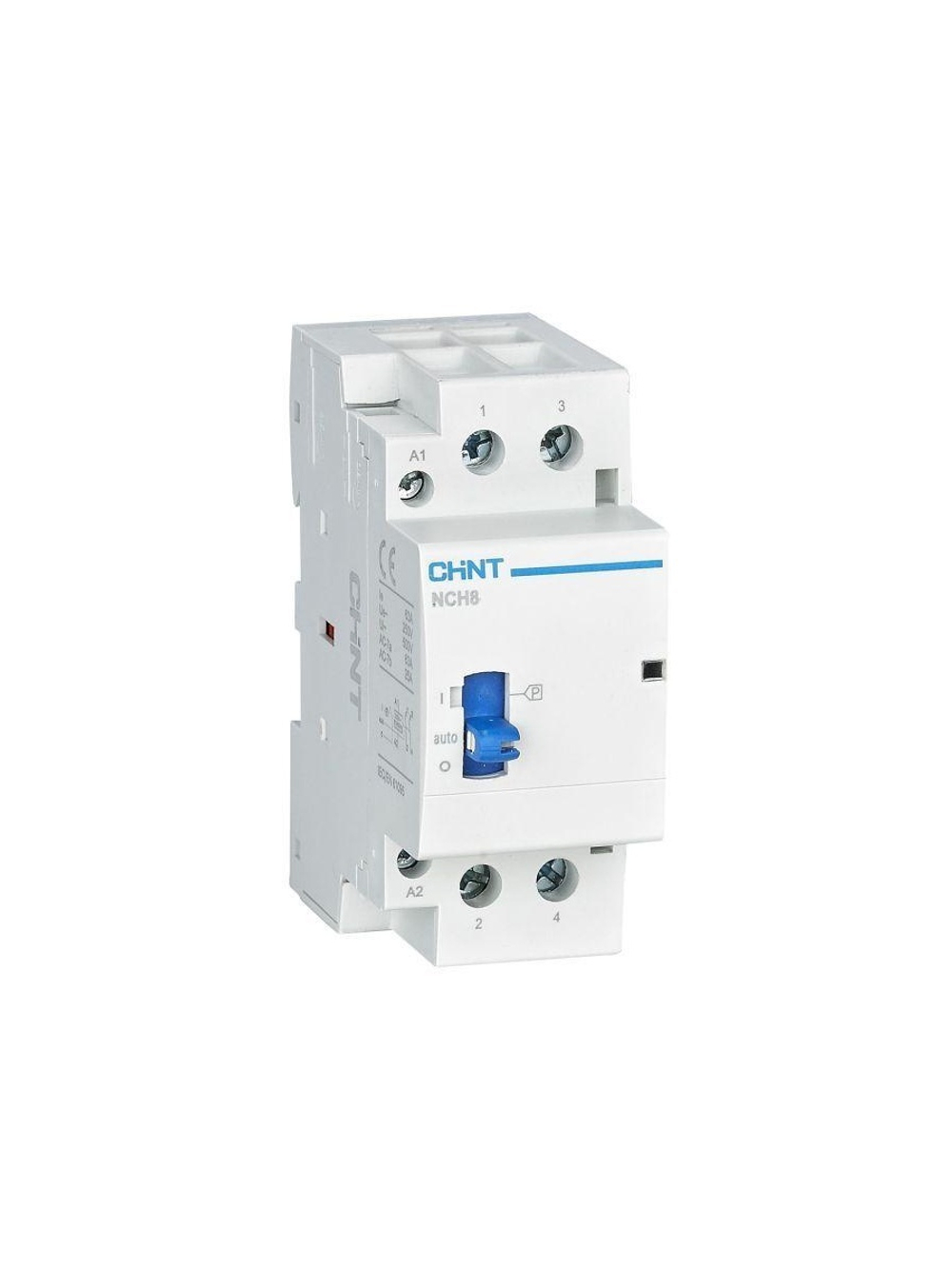Контактор модульный NCH8-20M/11 AC 220-240В 50/60Гц ручное управление (R) CHINT 257412