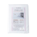 Пододеяльник Страйп Сатин Однотонный Отель белый 100% Хлопок 3x3 P3CTH037200220