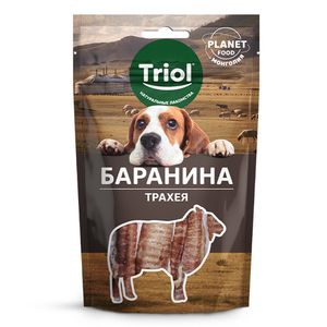 Лакомство для собак PLANET FOOD "Трахея баранья", 30г, Triol