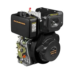 Двигатель дизельный "CARVER" 186FL-A8 (10 л.с., дизель, вал под шлицы)