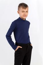 Джемпер для мальчика Скул-4 Виотекс ТЁМНО-СИНИЙ