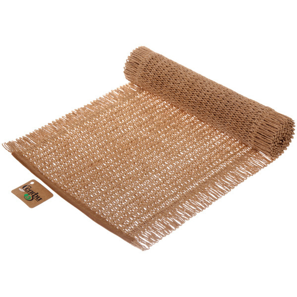 Салфетка-дорожка на стол 30*120см плетеная, цвет пшеничный