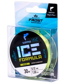 Леска монофильная зимняя Salmo Elite ICE FORMULA Fluo Yellow 030/012