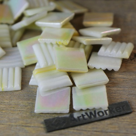 FLORY20 PC12 Стеклянная мозаика 20х20 мм, 0,5 кг