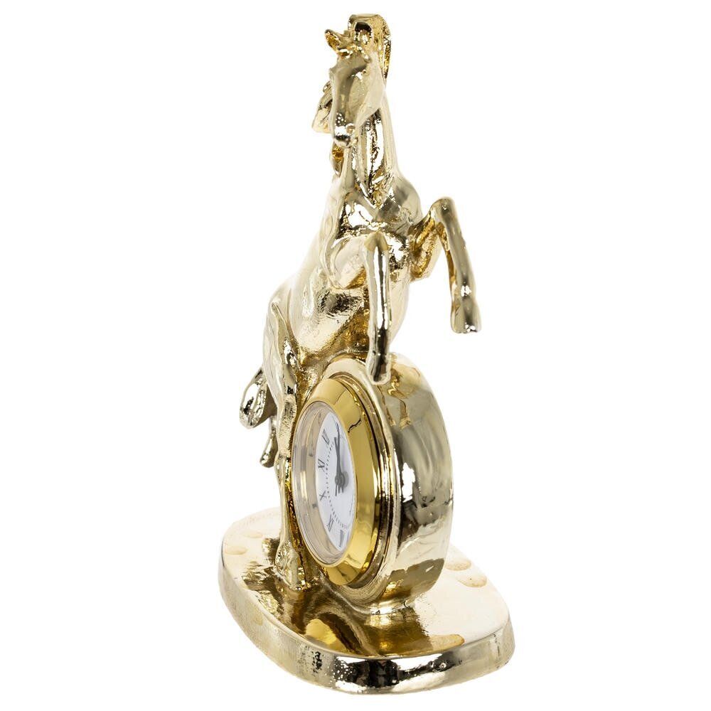 GAEM Фигурка декоративная "Лошадь" с часами (LR41x1), L9 W5 H12 см