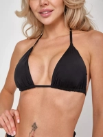 купальник раздельный с высокой посадкой и завязками туника