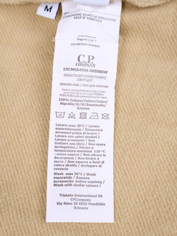 Худи на молнии C.P. Company Diagonal Raised Fleece Camel