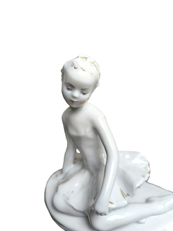 Фарфоровая статуэтка "Юная Балерина -  Машенька" ЛФЗ