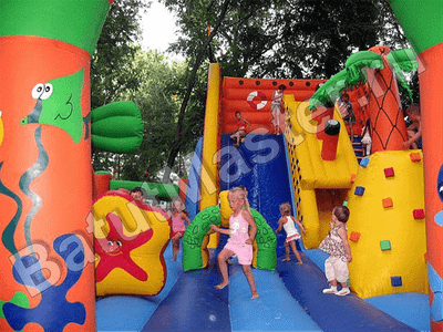 Коммерческий надувной батут "Оазис"