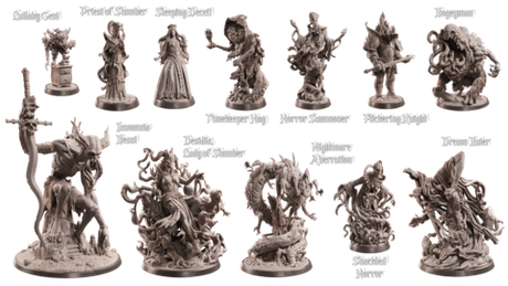 Проклятие Оципинения Curse of Torpor Миниатюры 32мм