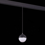 ST358.433.07 Магнитный трековый светильник подвесной Черный LED 1*7W 3000K 520Lm Ra&gt;80 120° IP20 D90 SKYLINE 48