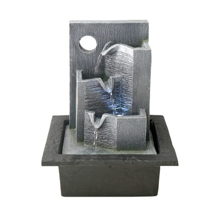 Настольный фонтан GREEN APPLE GANF-12 Каменная стена