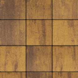 Тротуарная плитка КВАДРАТ 300х300 мм - Листопад гранит Янтарь