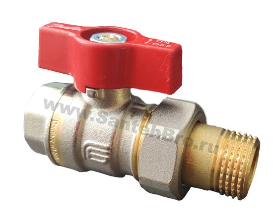 Кран шаровый BVR-F Ду25 065B8205 с американкой