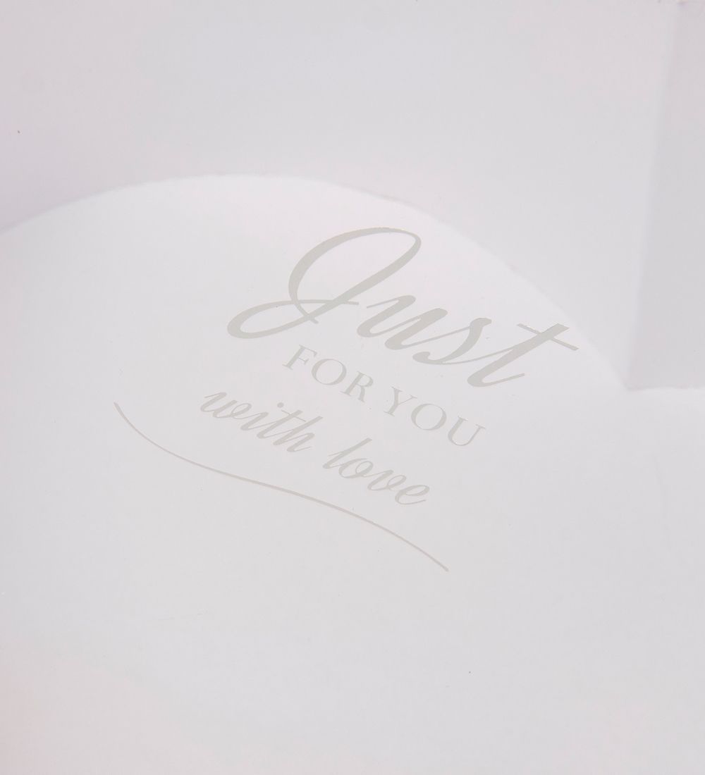 WG-65/2-B Коробка подарочная «Сердце» цв.черный