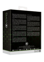 Люминесцентный страпон с креплением на ногу (Цвет: зеленый с черным)