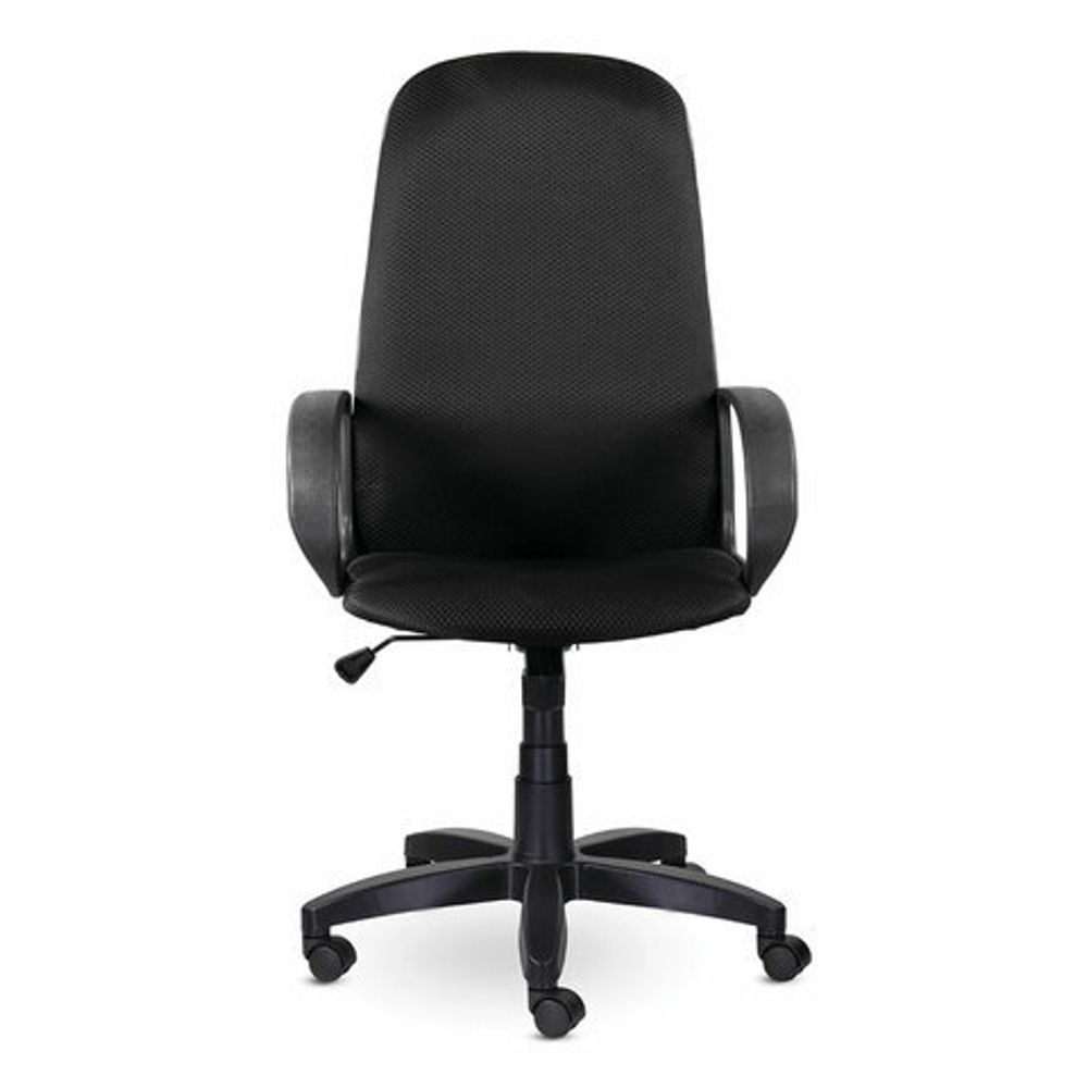 Кресло офисное BRABIX "Praktik EX-279", ткань JP/кожзам, черное, 532019