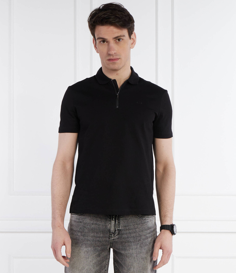 Поло Armani Exchange - черный(3DZFHY ZJXSZ)