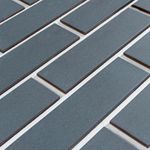 Керамин, Куба 2 Серо-голубой, 245x65x7 - клинкерная фасадная плитка