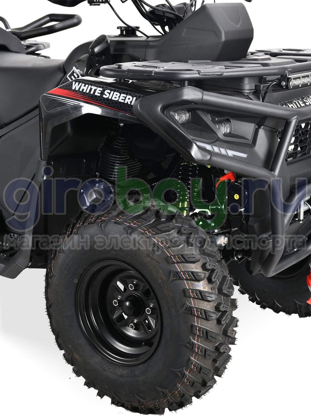 Бензиновый квадроцикл WHITE SIBERIA BARS 320 - Чёрный фото №19