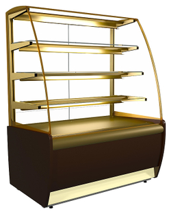 Витрина кондитерская Carboma K70 VM 1,3-1 Light (ВХСв - 1,3д)