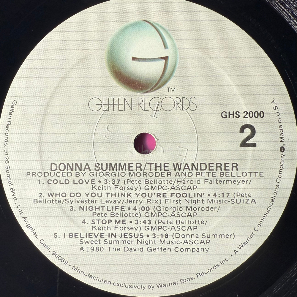 Donna Summer - The Wanderer (США 1980г.)