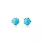 Серьги из серебра с бирюзой 💠Tiffany yard. В наличии