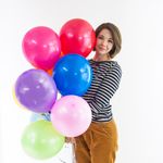 Шар (12''/30 см) Светло-фиолетовый, пастель, 100 шт.