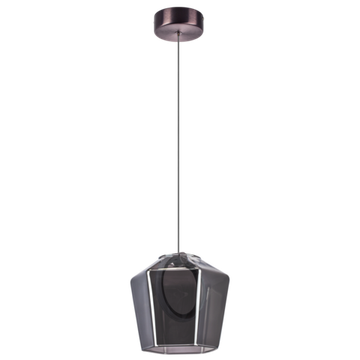 Подвесной светодиодный светильник 6W 3000K 796118 кофейный/пепельный Caramello Lightstar