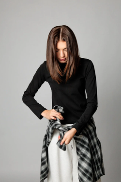 Рубашка женская 1903 чёрный