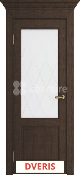 Межкомнатная дверь Versales 40004 ПО (Дуб Французский/Свелое Сатинато)