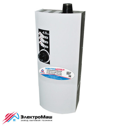 Электрокотел отопительный, "Электромаш" ЭВПМ-4.5 кВт