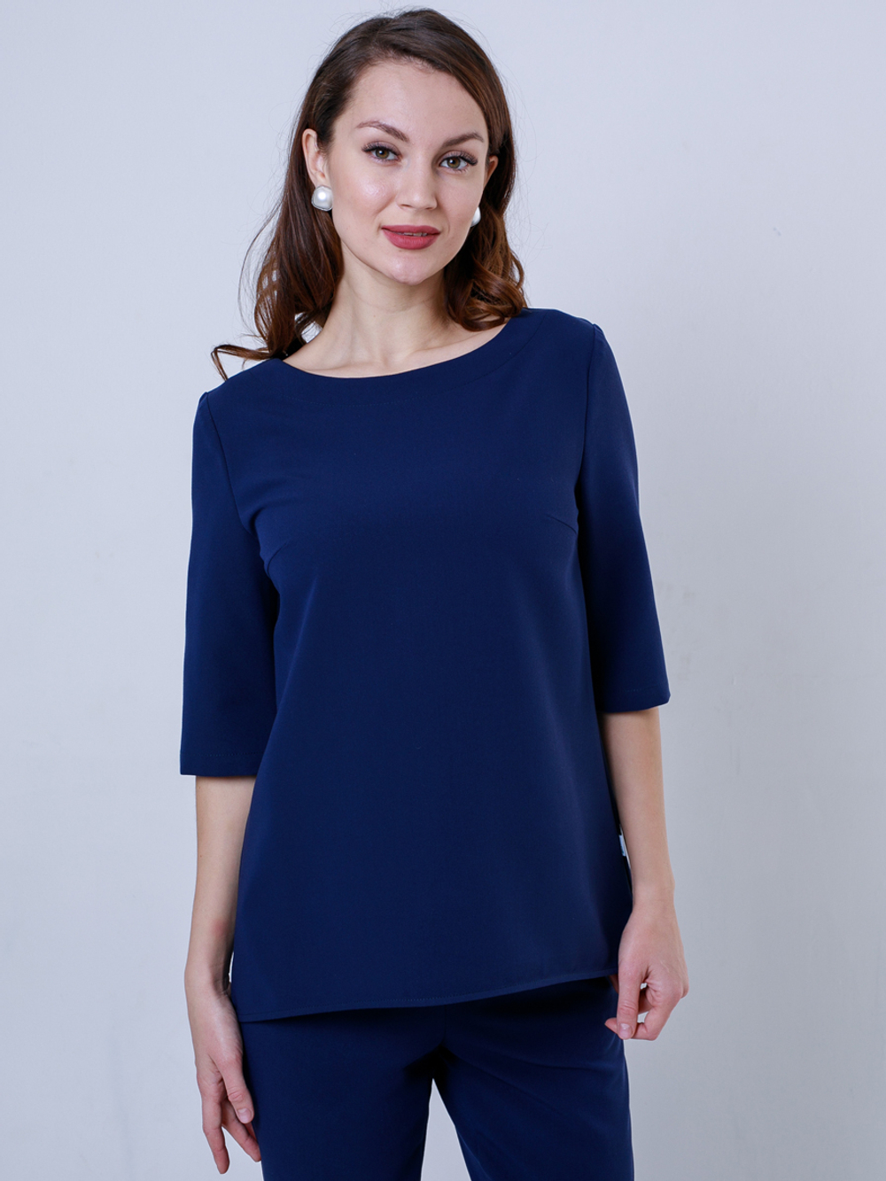 Удлиненная блуза медицинская женская/медицинская одежда Медис