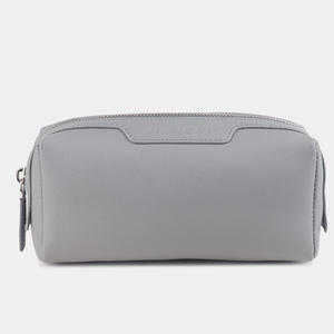 Несессер Tube из кожи теленка, серого цвета