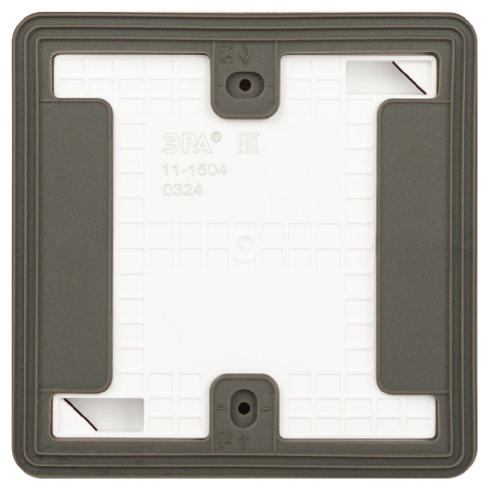 Выключатель ЭРА Эксперт 11-1504-01 двойной IP55 10АХ-250В ОУ белый