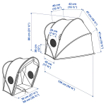 ELDFLUGA Навес ИКЕА
