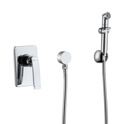 смеситель с гигиеническим душем,LEMARK Bellario LM6819C встраиваемый, хром