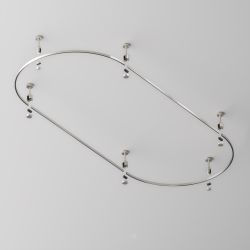 Шинопровод магнитный накладной Maytoni Flarity TRX154-SR-D800-PT