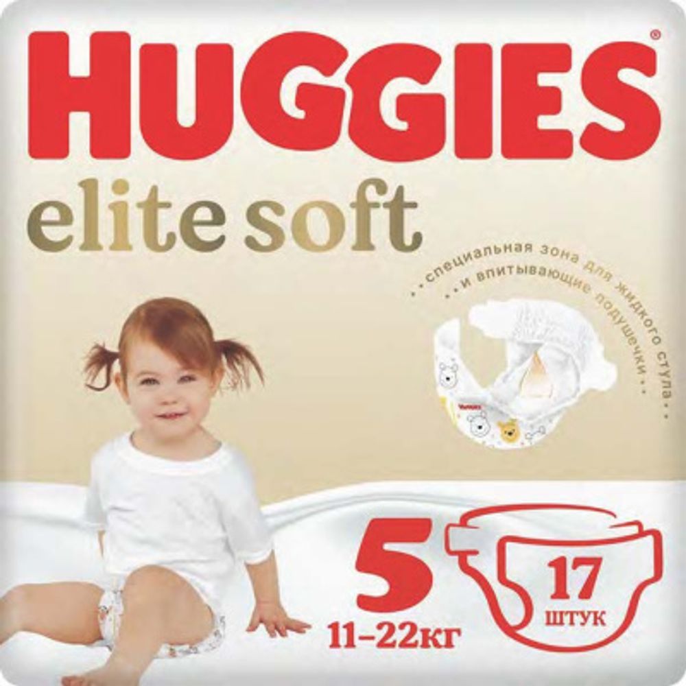 Подгузники Huggies Elite Soft 12-22 кг