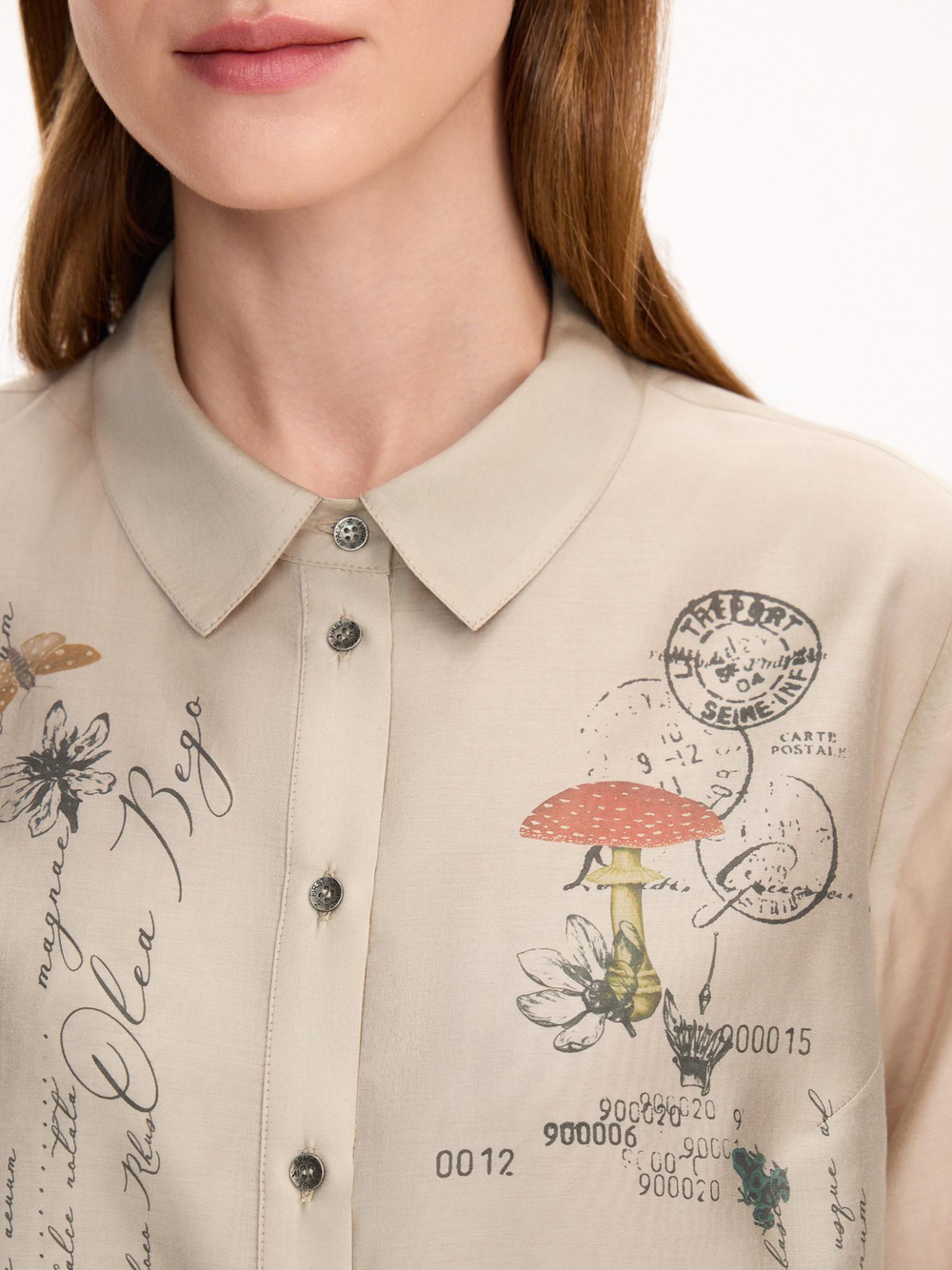 Блузка 2125-013-06 First in Space