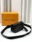 Бумажник Louis Vuitton Bosphore Wearable, черный